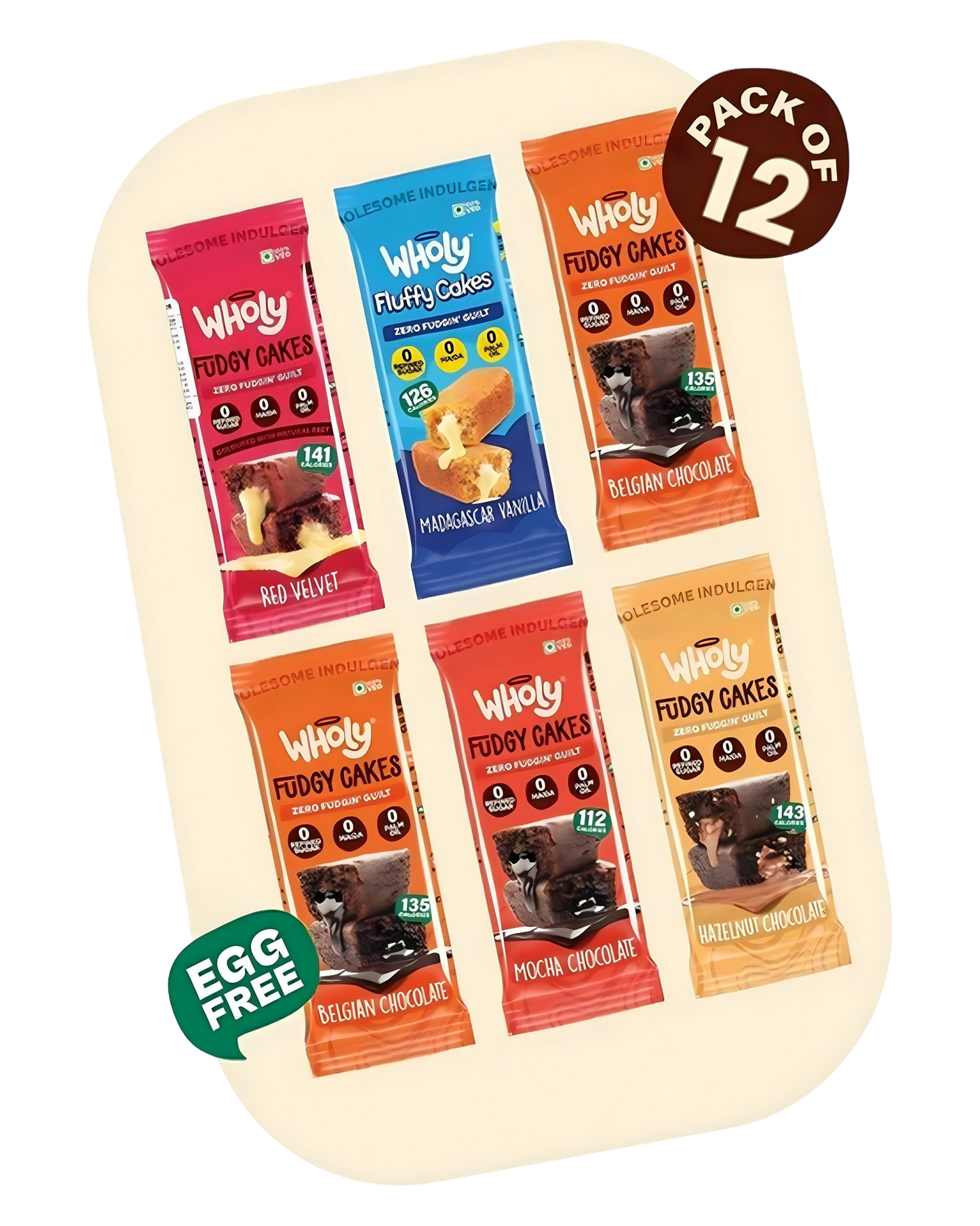 All in One Cakes (Pack of 12)