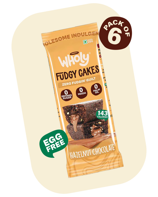 Hazelnut Chocolate Fudgy Cake (Pack of 6)