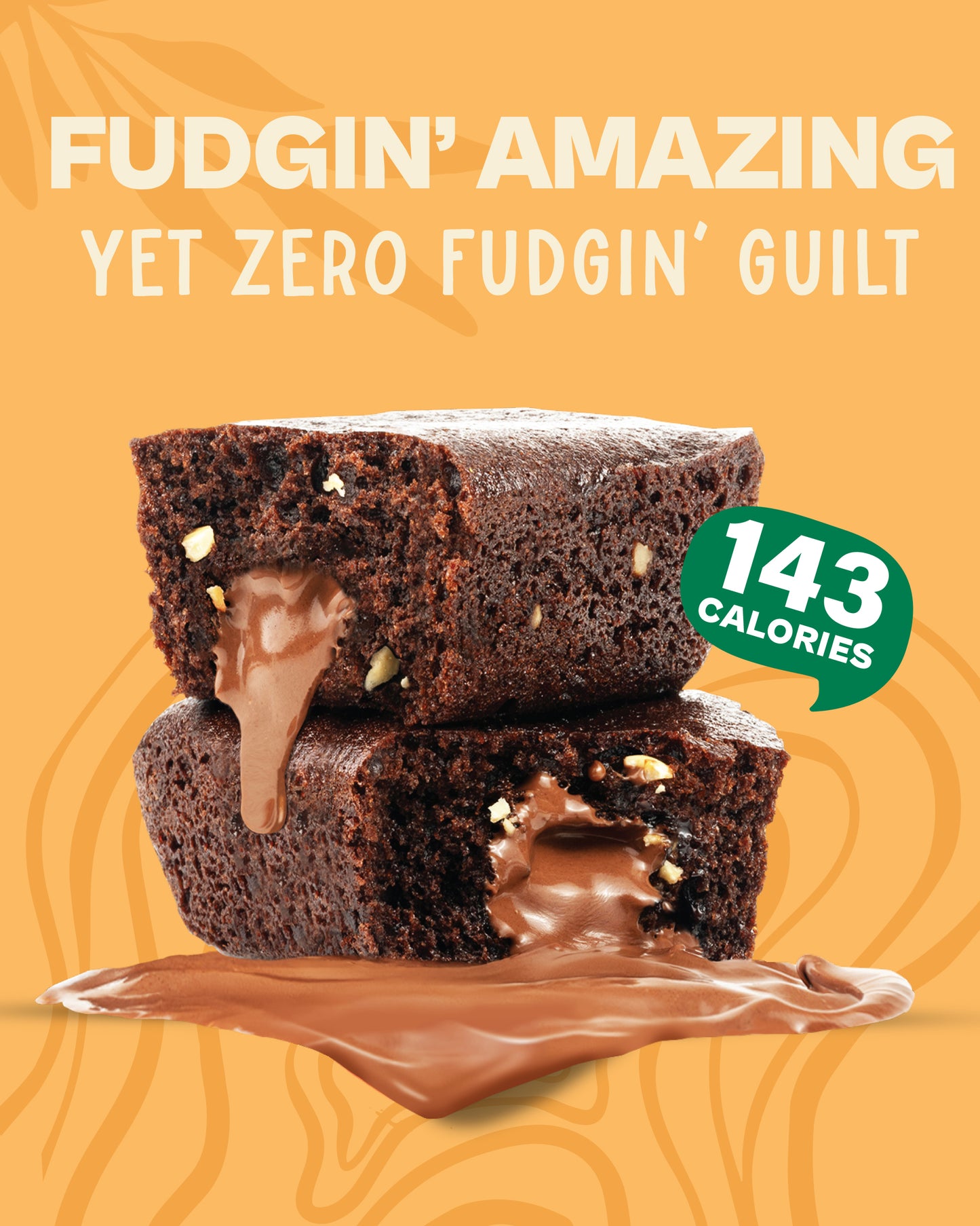 Hazelnut Chocolate Fudgy Cake (Pack of 12)