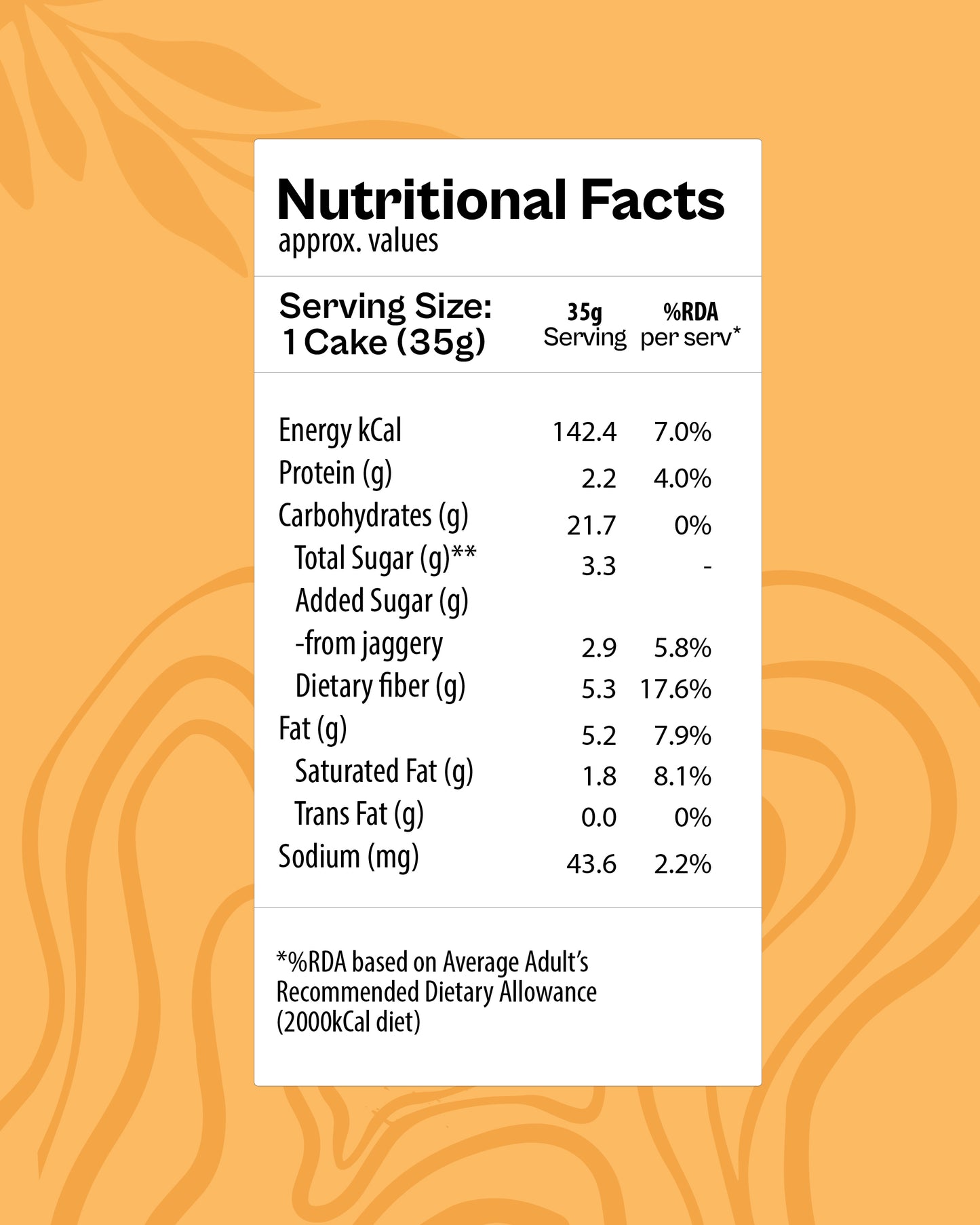 Hazelnut Chocolate Fudgy Cake (Pack of 12)