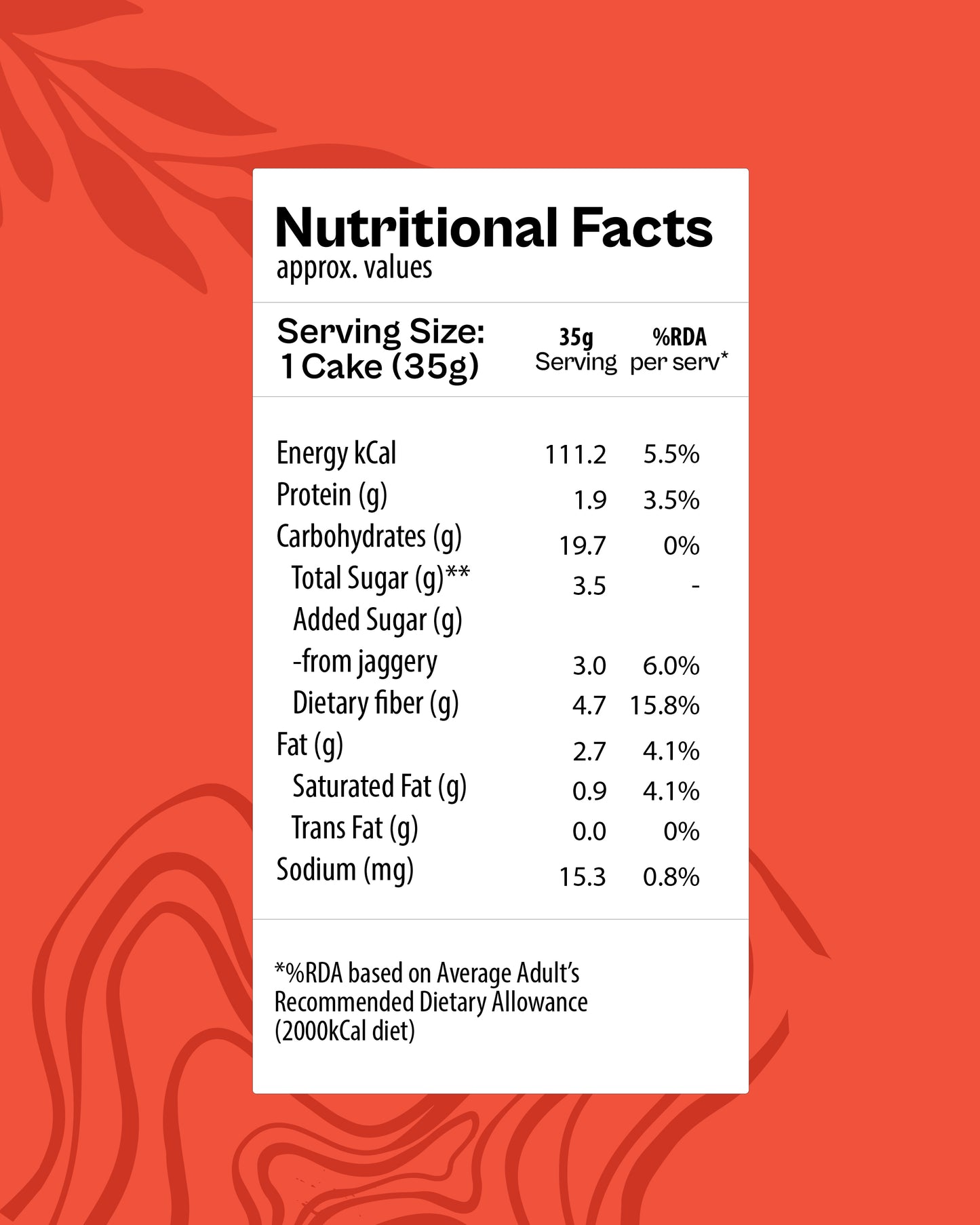 Mocha Chocolate Fudgy Cake (Pack of 12)