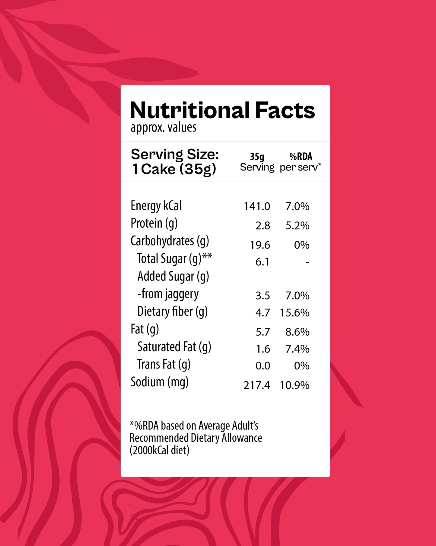 Red Velvet Fudgy Cake (Pack of 12)