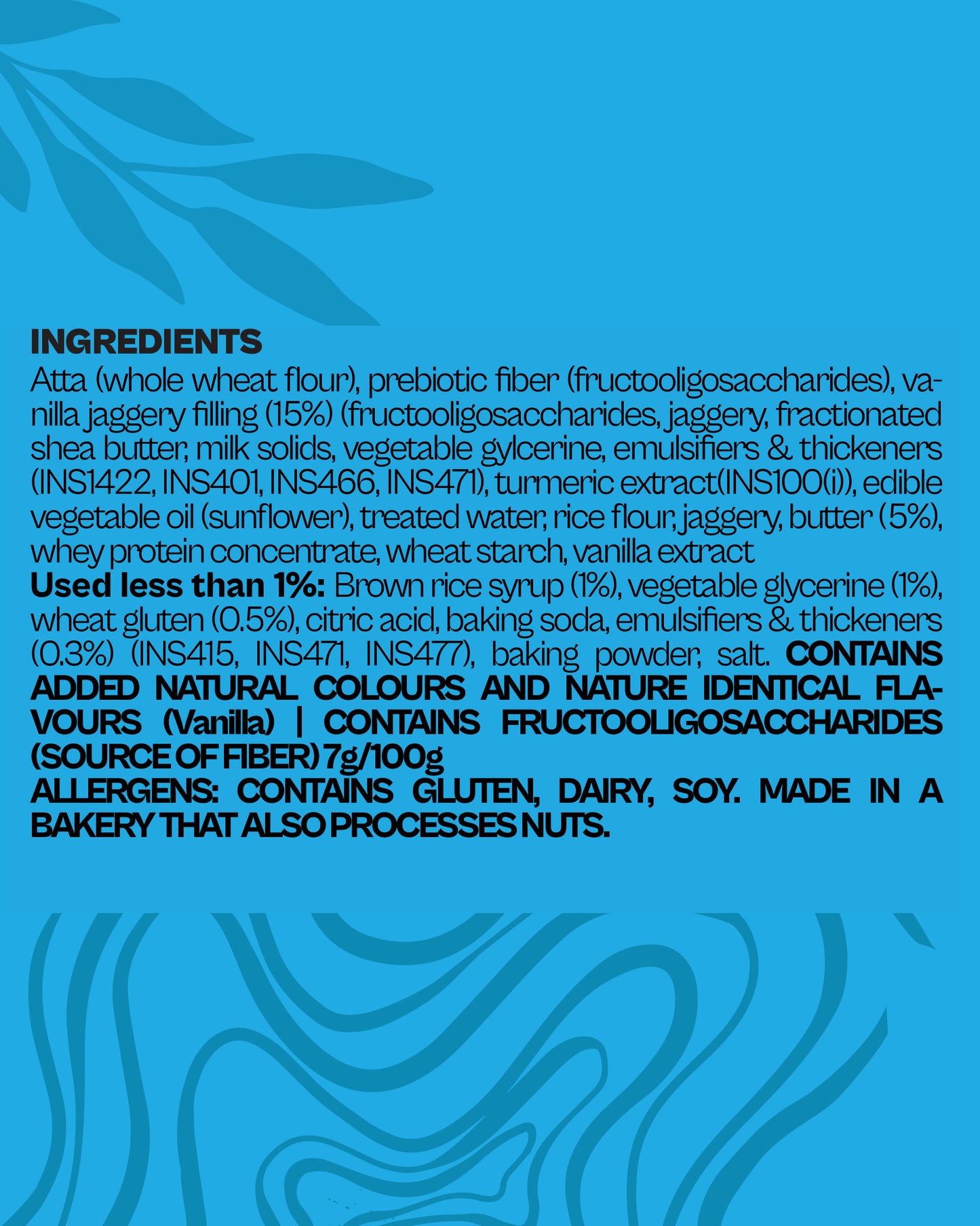 Madagascar Vanilla Fluffy Cake (Pack of 12)