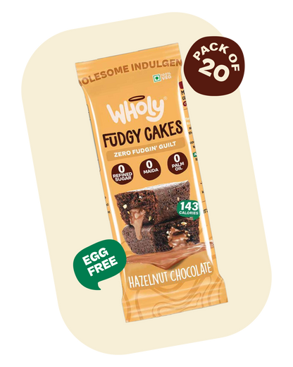 Hazelnut Chocolate Fudgy Cake (Pack of 20)