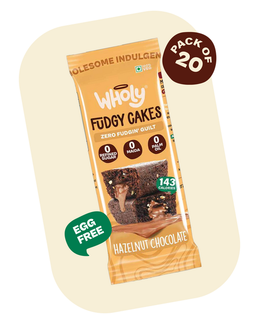 Hazelnut Chocolate Fudgy Cake (Pack of 20)