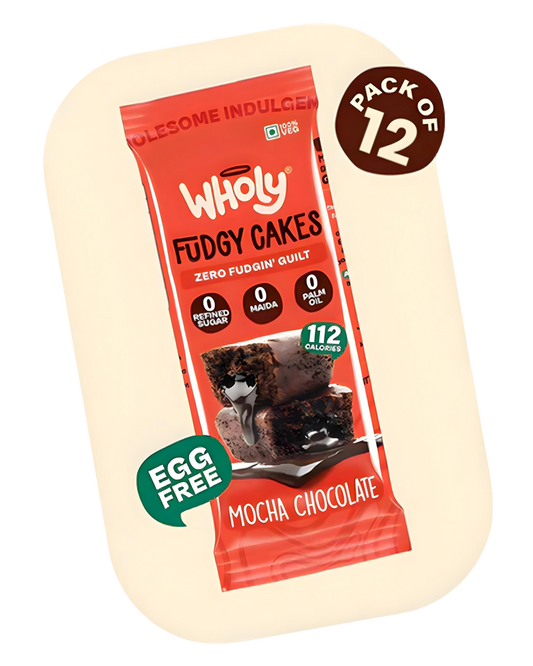Mocha Chocolate Fudgy Cake (Pack of 12)