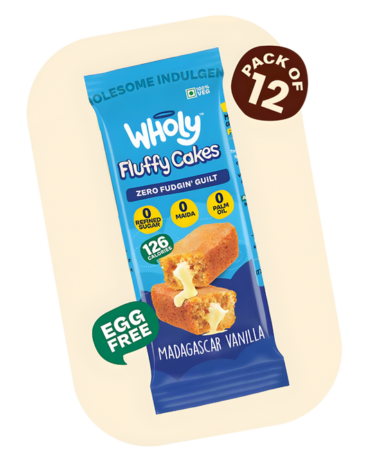 Madagascar Vanilla Fluffy Cake (Pack of 12)