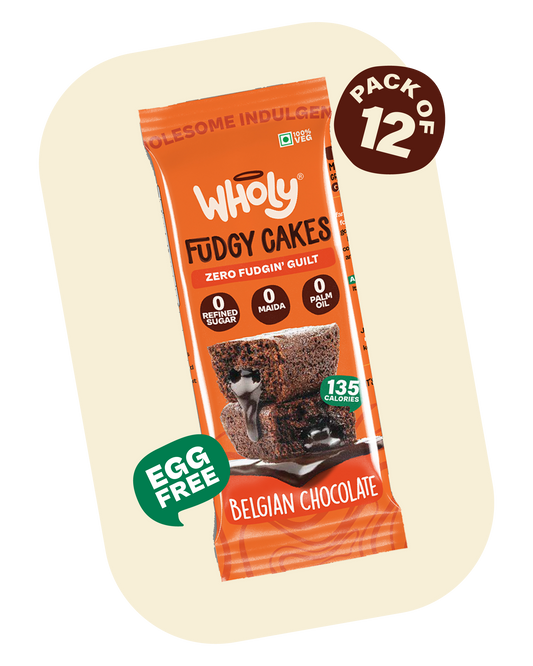 Belgian Chocolate Fudgy Cake (Pack of 12)