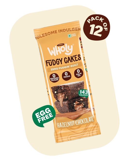 Hazelnut Chocolate Fudgy Cake (Pack of 12)