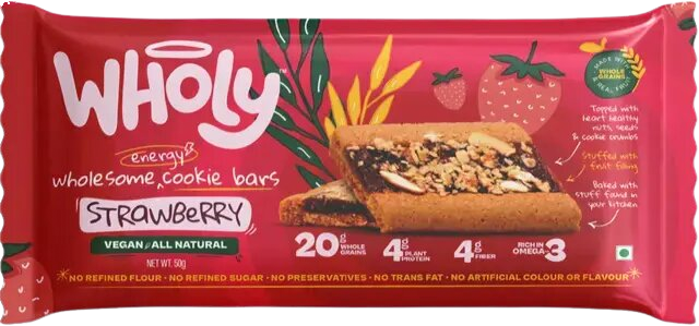 STRAWBERRY COOKIE BAR (PACK OF 6)