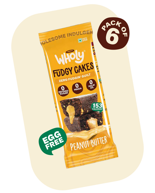 Peanut Butter Fudgy Cake (Pack of 6)