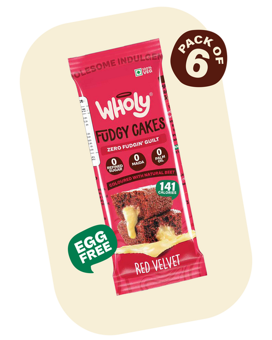 Red Velvet Fudgy Cake (Pack of 6)